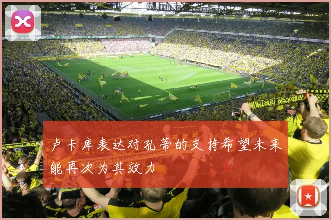 卢卡库表达对孔蒂的支持希望未来能再次为其效力